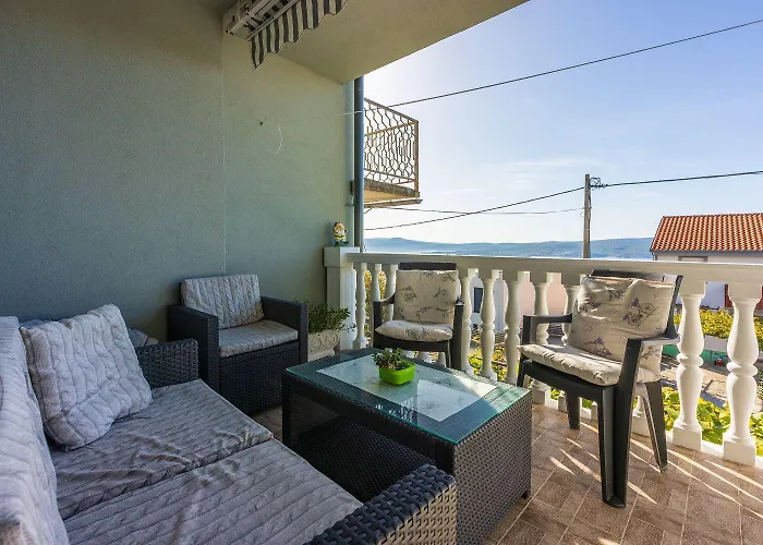 Helles Mit Meerblick, Espressomaschine, Grillbereich, Waschmaschine 아파트