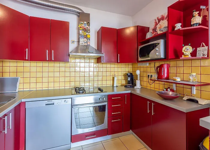 아파트 Helles Mit Meerblick, Espressomaschine, Grillbereich, Waschmaschine *
